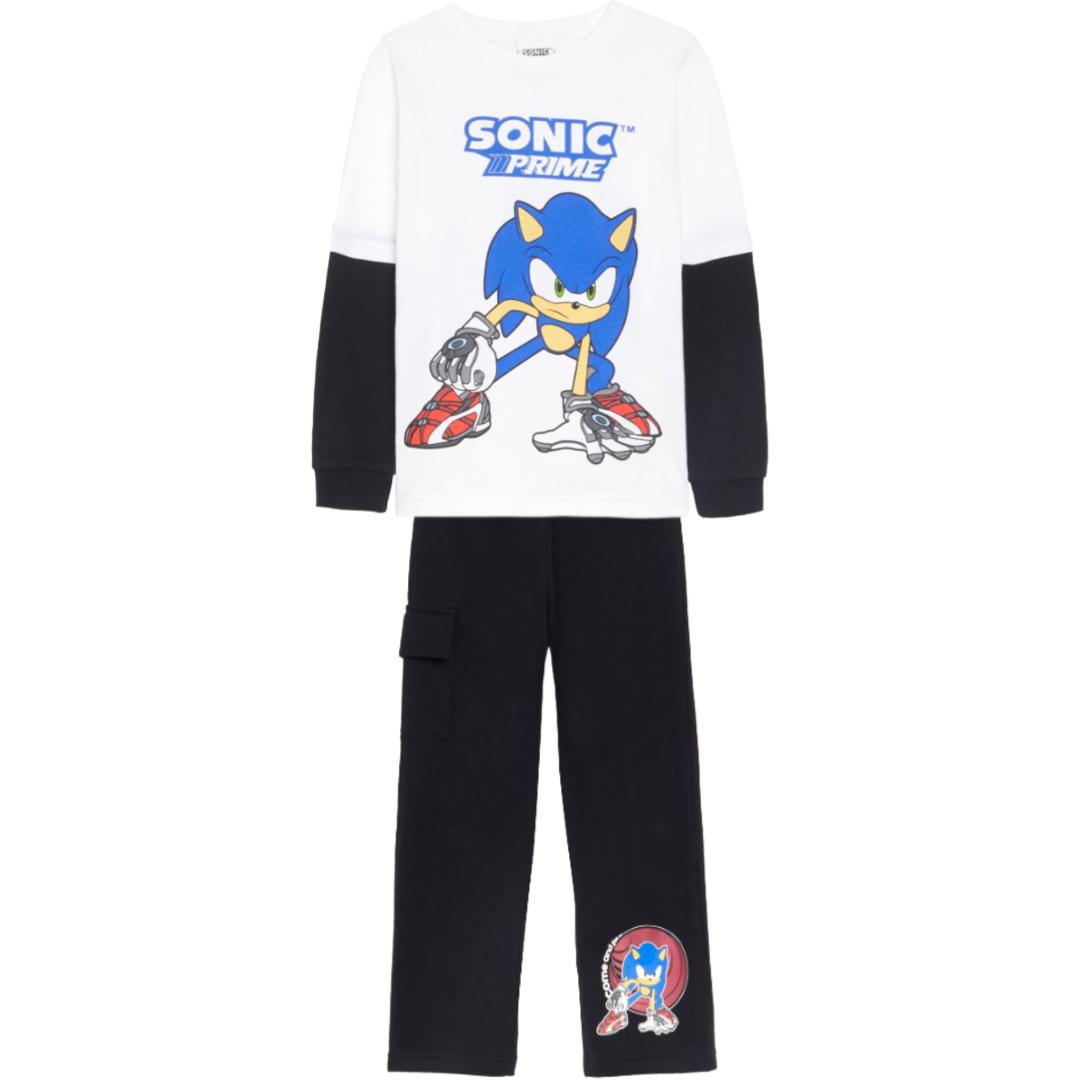 Sonic The Hedgehog | T-Shirt & Jogging Pants Set | Little Gecko