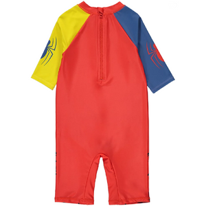 Spiderman | Red Sunsuit & Hat Set | Little Gecko