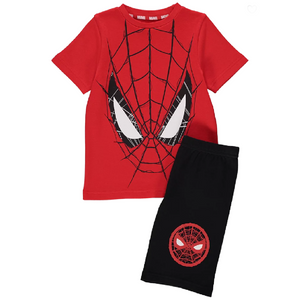 Spiderman | Mask Shortie Pyjamas | Little Gecko