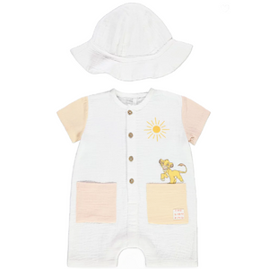 The Lion King | Romper & Hat Set | Little Gecko