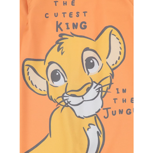 The Lion King | Orange Sunsuit & Hat Set | Little Gecko