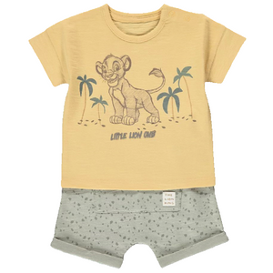 The Lion King | T-Shirt & Shorts Set | Little Gecko