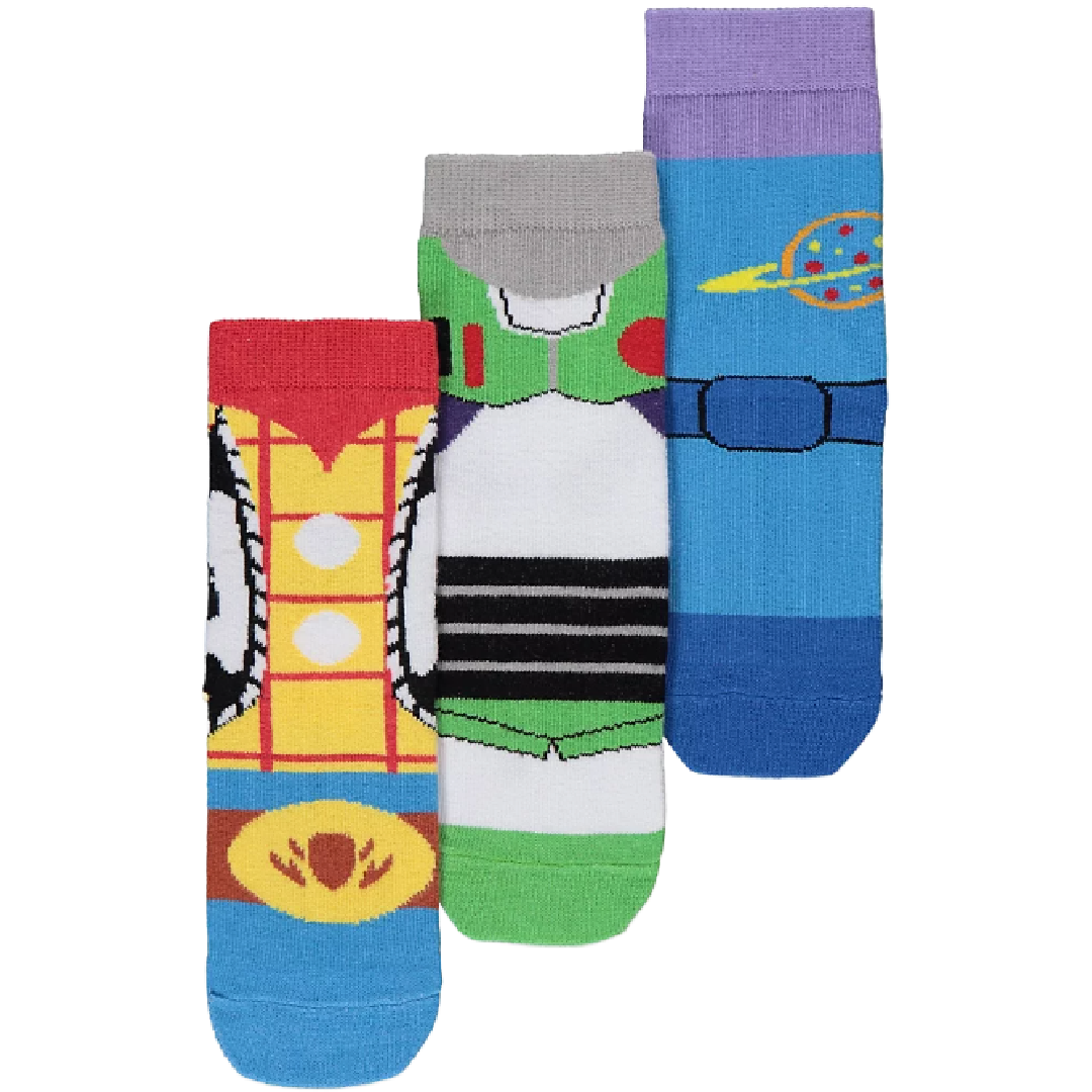 Toy Story | 3pk Socks | Little Gecko