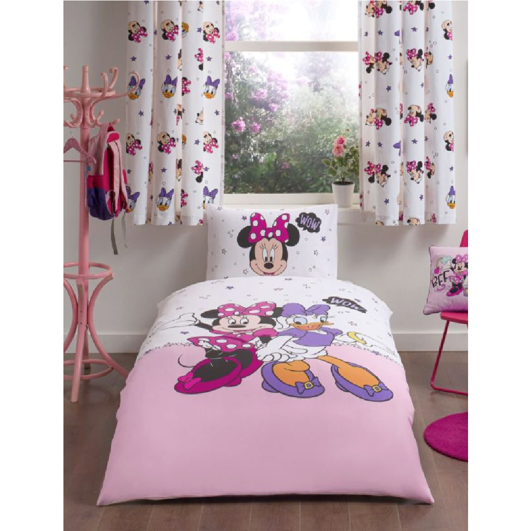 Minnie Mouse Minnie Mouse Daisy Duck Single Bed Quilt Cover